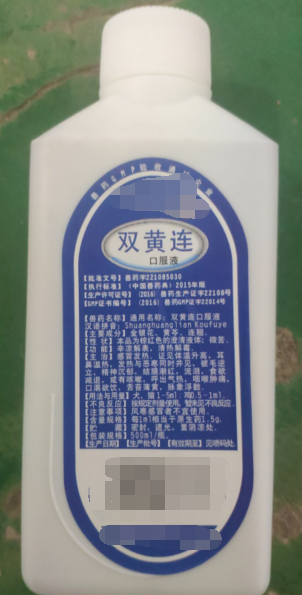 雙黃連口服液，感冒發熱，見體溫升高，耳鼻溫熱，咳嗽，咽喉腫痛，口渴欲飲。